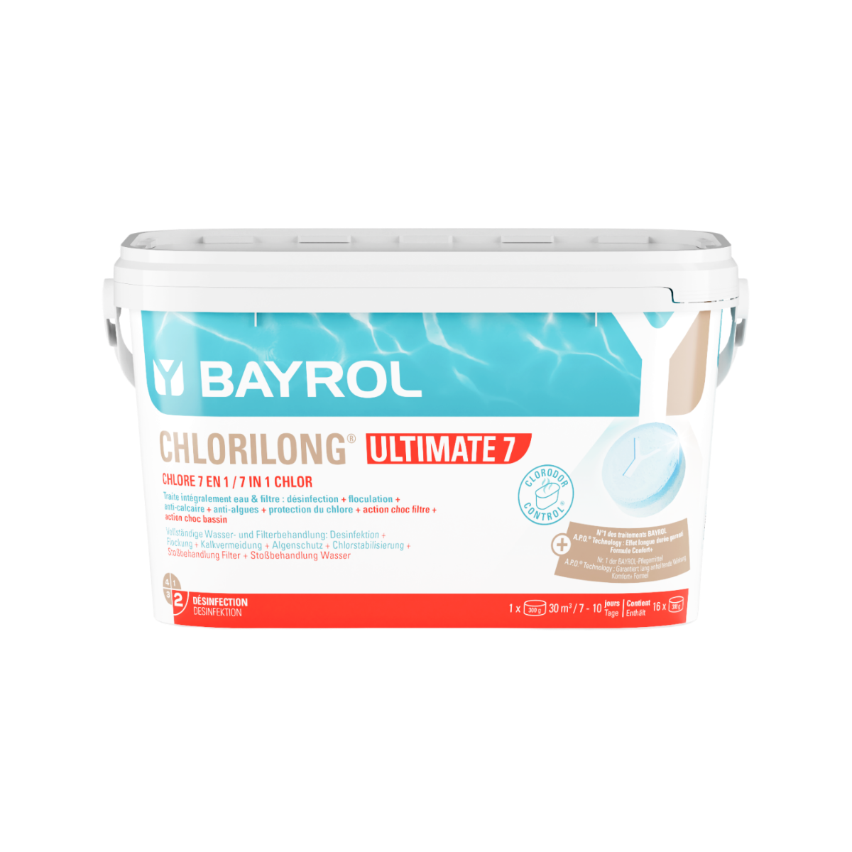 BAYROL - Chlorilong ULTIMATE 7