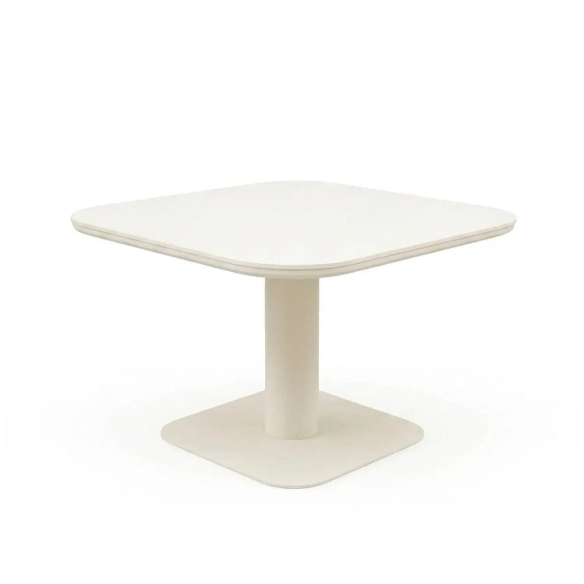 Barths Rimini – Niedriger Esstisch 130 × 130 cm