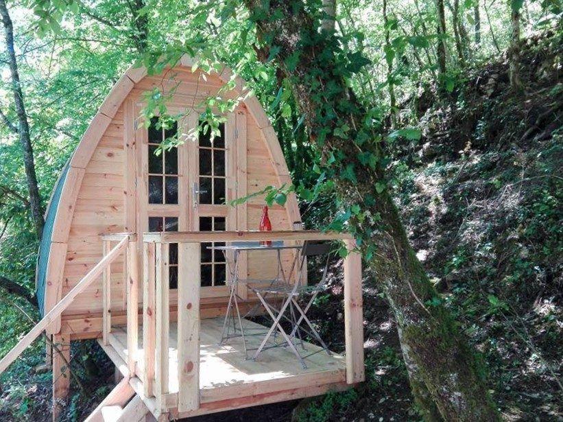 Camping Pod 2,4 m x 3,0 m – Thermoholz