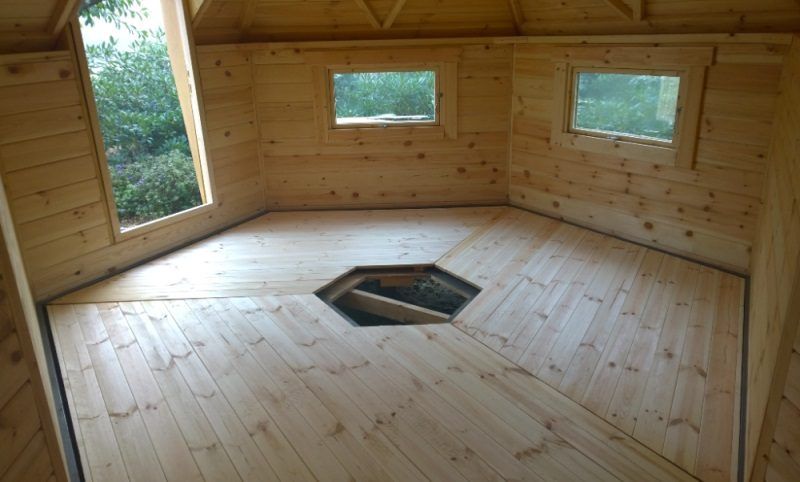 Grillkota 9,2 m² mit 1,8 m Anbau