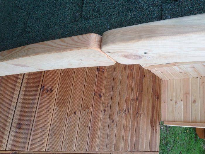 Camping Pod 2,4 m x 2,4 m – Fichte