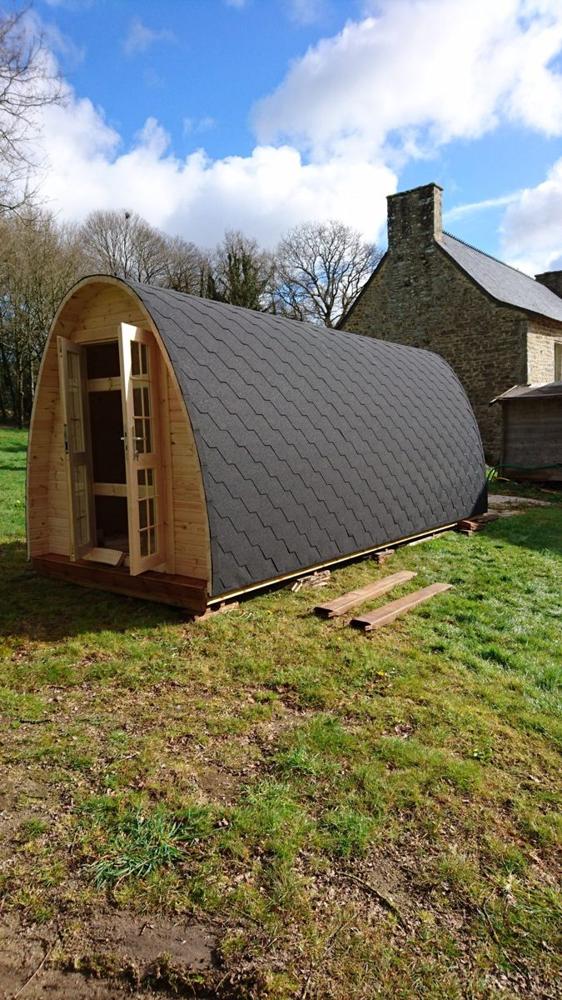 Camping Pod 2,4 m x 4,8 m – Fichte