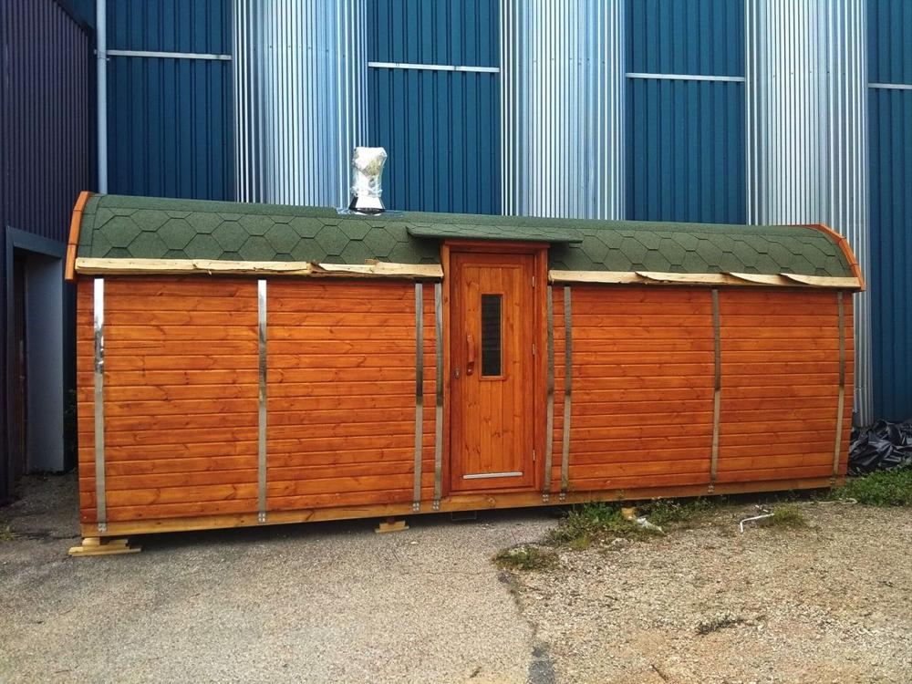 Sauna-Bus 2,3 m x 5,9 m – Thermoholz