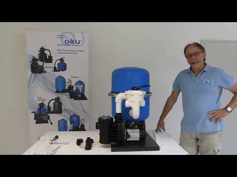 Sandfilteranlage Hawaii mit OKU Aqua Vario Plus Pumpe