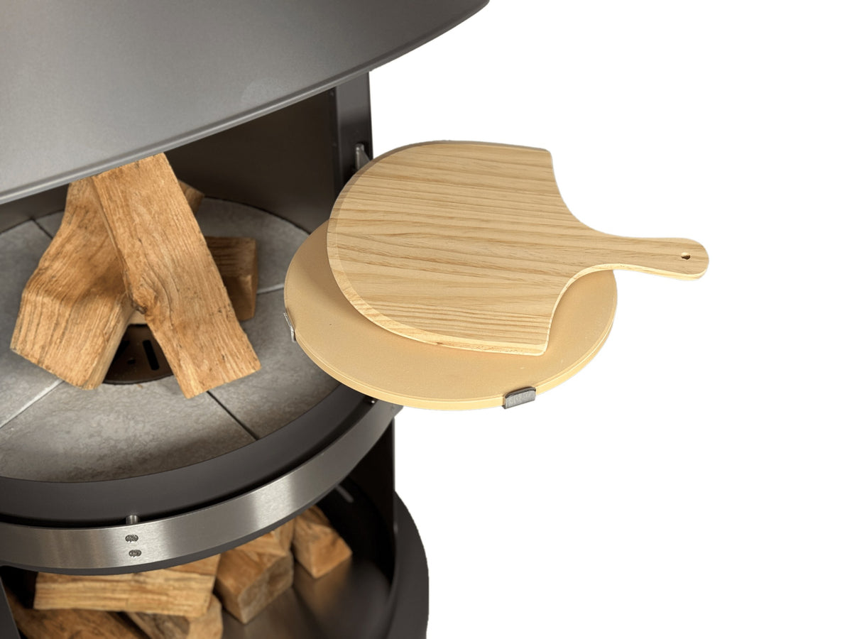 firestar Pizzastein rund Ø 33 cm mit Halterung ab DN 550