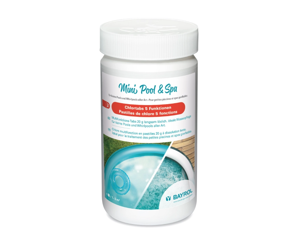 BAYROL -  Mini Pool & Spa Chlortabs 5 Funktionen 1 kg