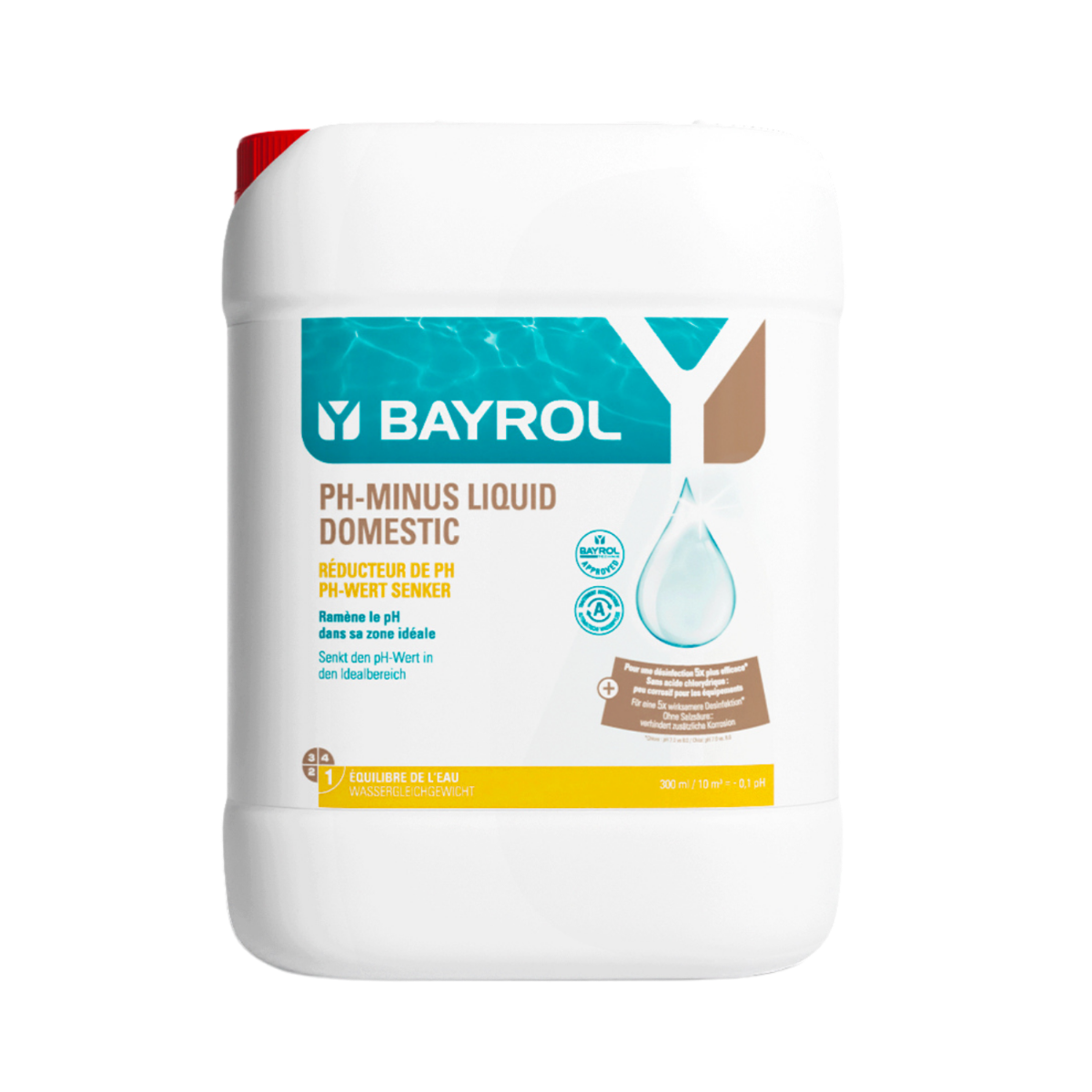 BAYROL - pH-Minus Liquid Domestic 14,9%