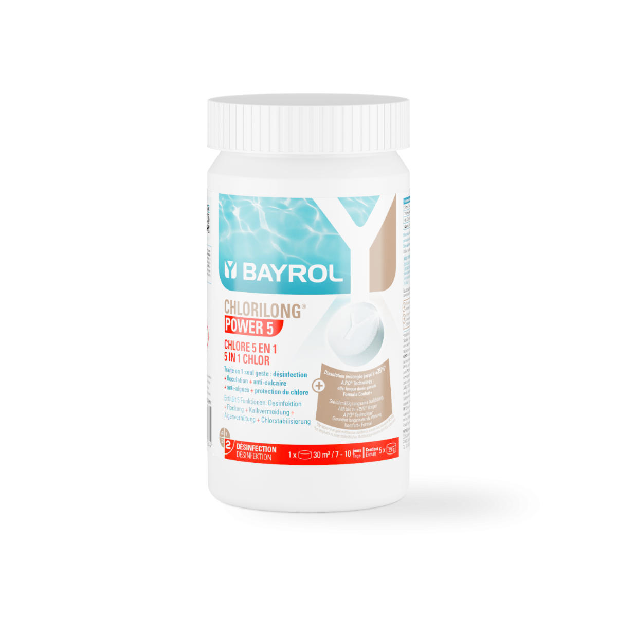 BAYROL -  Chlorilong POWER 5