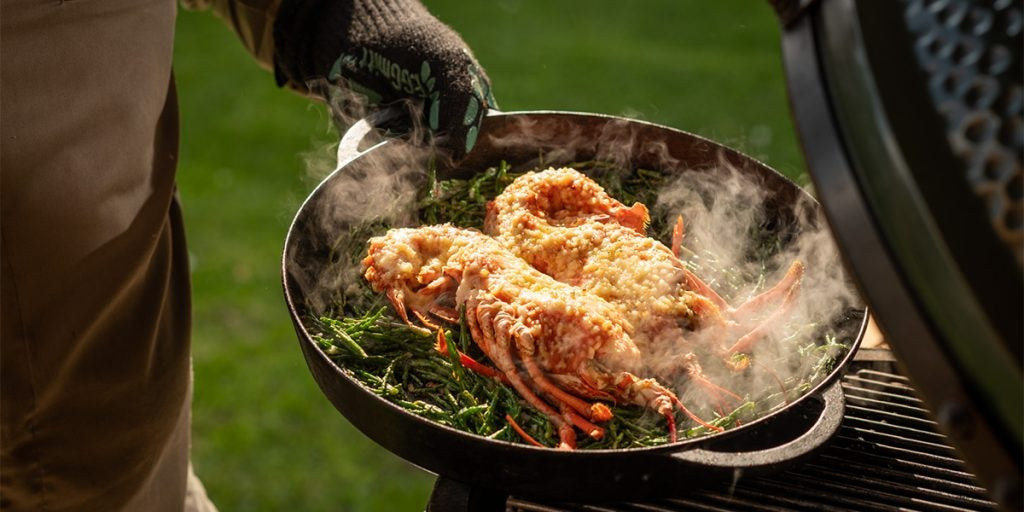 Big Green Egg Gusseisenpfanne – 36 cm – Original Herstelleraufnahme 3 von 6, Artikel 127846