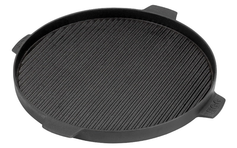 Big Green Egg Grillplatte aus Gusseisen – 35 cm – Original Herstelleraufnahme 1 von 3, Artikel 127860