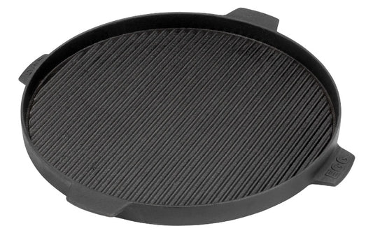 Big Green Egg Grillplatte aus Gusseisen – 35 cm – Original Herstelleraufnahme 1 von 3, Artikel 127860
