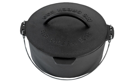 Big Green Egg Dutch Oven aus Gusseisen – 5,2 Liter – Original Herstelleraufnahme 1 von 6, Artikel 127877