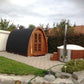 Sauna Pod 2,4 m x 3,0 m – Thermoholz