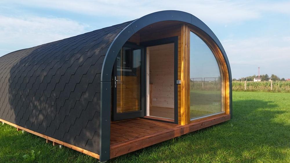 Modular camping pod 4.6 m x 6.6 m