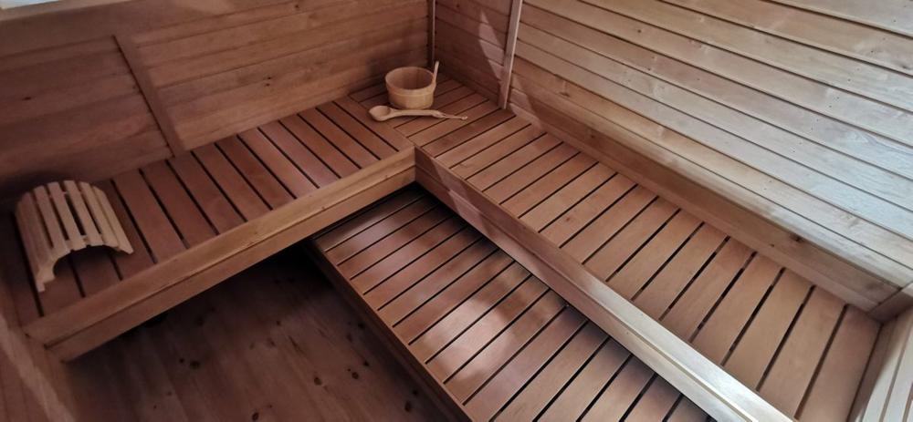 Modern Sauna 2,3 m x 2,3 m