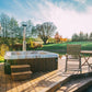 Acryl Hot Tub Monaco Ø 2,2 m mit Horizon-Ofen