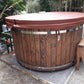 Mini-Kaltwanne Ø 1,2 m aus Thermoholz
