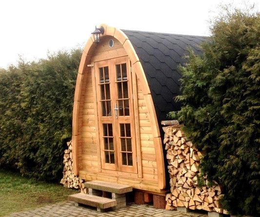 Sauna Pod 2,4 m x 4,8 m – Fichte