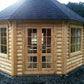 Pavilion 16,5 m² mit 2,5 m Anbau