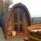 Sauna Pod 2,4 m x 5,9 m – Thermoholz