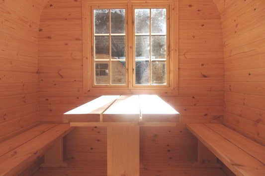 Sauna-Bus 2,3 m x 4,0 m – Fichte