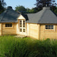 Double Grillkota 9,2 m² + 16,5 m² mit 1,8 m Flur