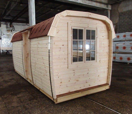 Sauna-Bus 2,3 m x 3,5 m – Thermoholz