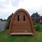 Sauna Pod 2,4 m x 4,0 m – Fichte