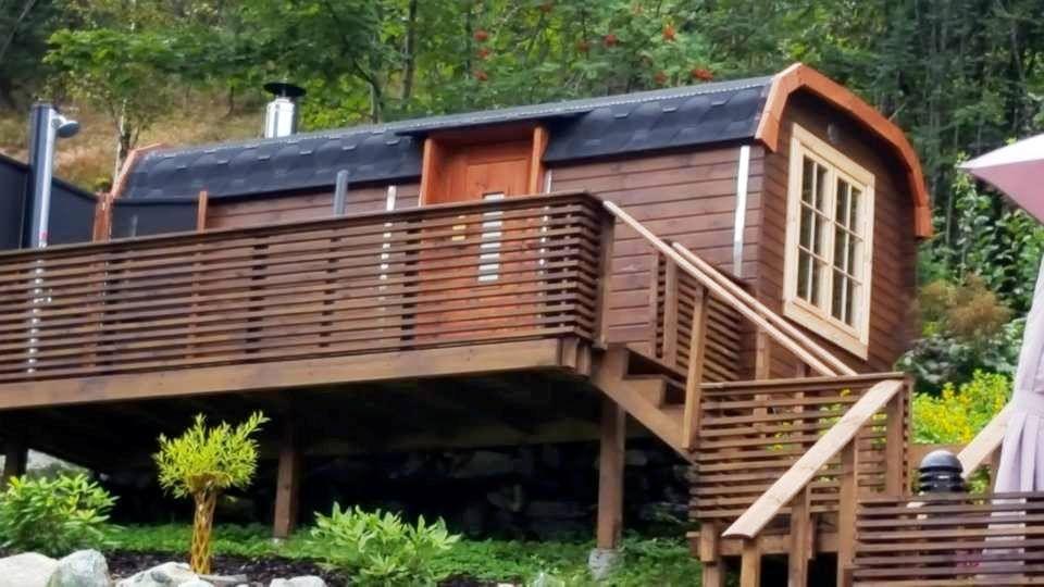 Sauna-Bus 2,3 m x 5,9 m – Thermoholz