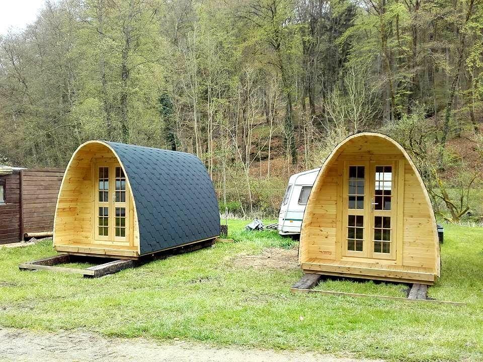 Camping Pod 2,4 m x 3,5 m – Thermoholz