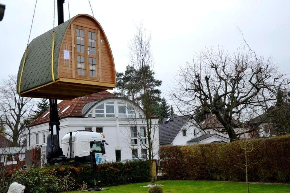 Sauna Pod 2,4 m x 4,8 m – Thermoholz