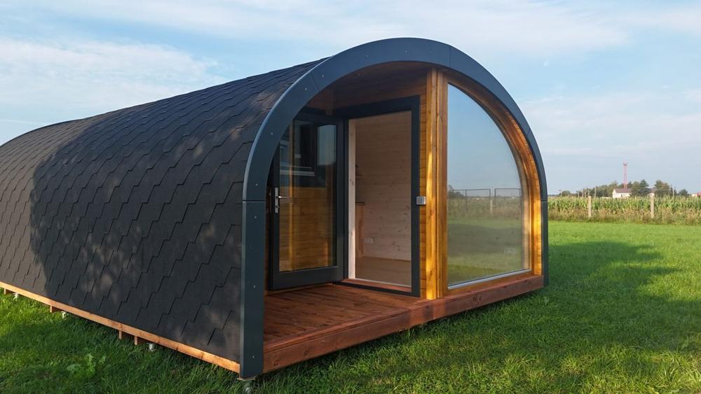 Modular camping pod 4.6 m x 6.6 m