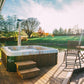 Acryl Hot Tub Monaco Ø 2,2 m mit Horizon-Ofen