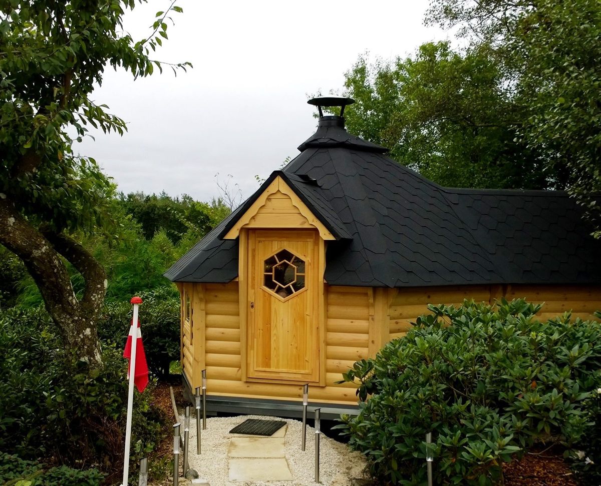 Grillkota 9,2 m² mit 1,8 m Anbau