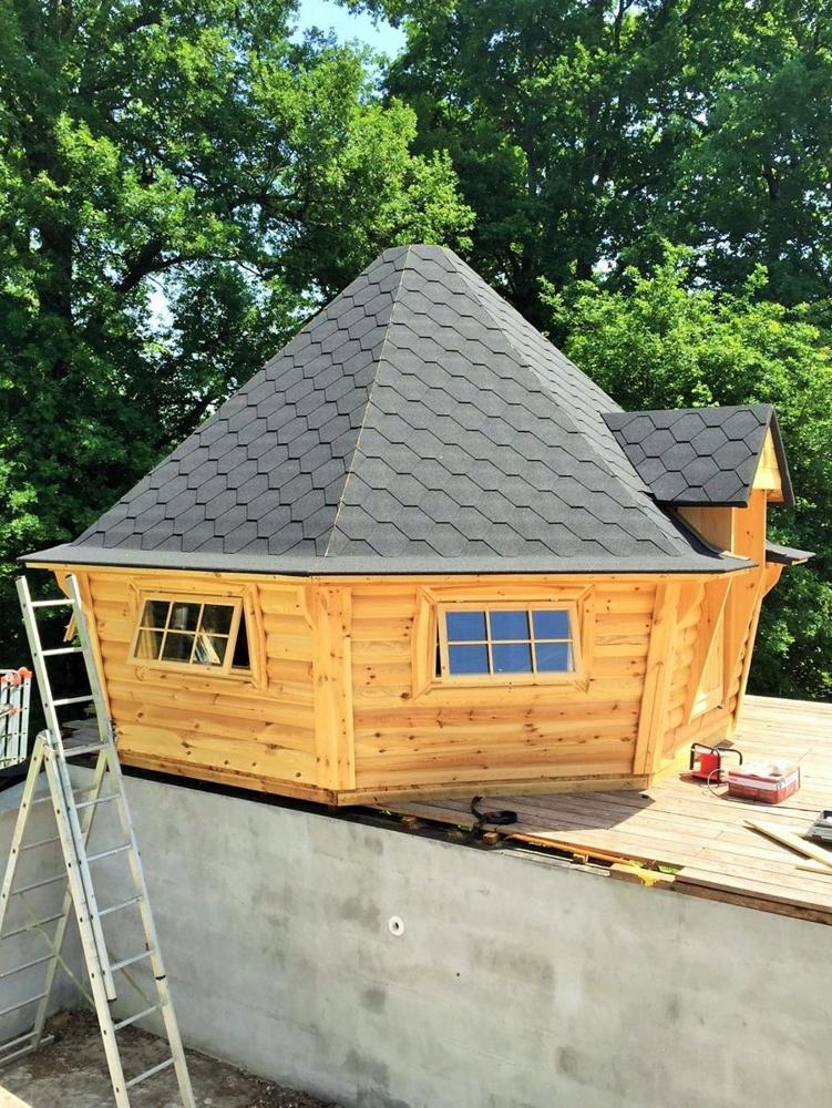 Exclusive Grill-Sauna Cabin 16,5 m²