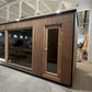 Modern Sauna 2.3x5.9 m mit Bad