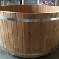 Hot Tub Ø 1,9 m Thermoholz mit Innenofen