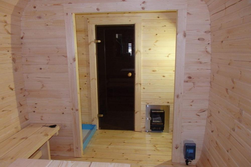 Sauna-Bus 2,3 m x 4,0 m – Fichte