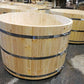 Hot Tub Ø 1,9 m Kiefer mit Innenofen