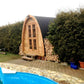 Sauna Pod 2,4 m x 4,8 m – Fichte
