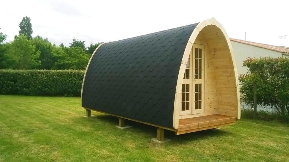 Camping Pod 2,4 m x 4,8 m – Fichte