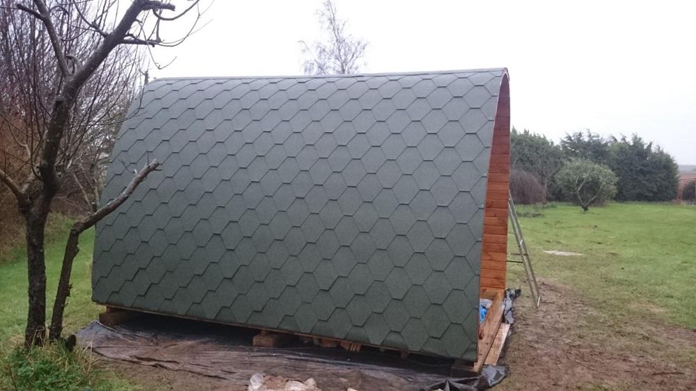 Camping Pod 2,4 m x 4,0 m – Thermoholz