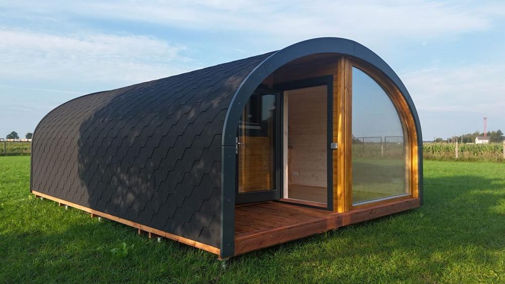 Modular camping pod 4.6 m x 6.6 m