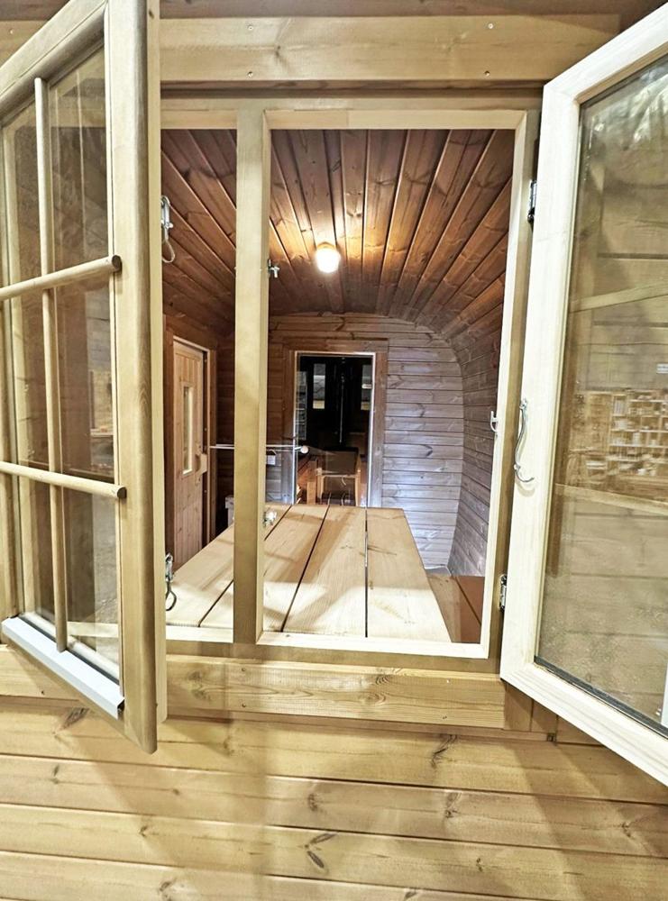 Sauna-Bus 2,3 m x 4,8 m – Thermoholz