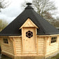 Exclusive Grillkota 16,5 m² mit 2,5 m Anbau