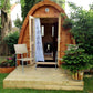 Sauna Pod 2,4 m x 4,0 m – Fichte