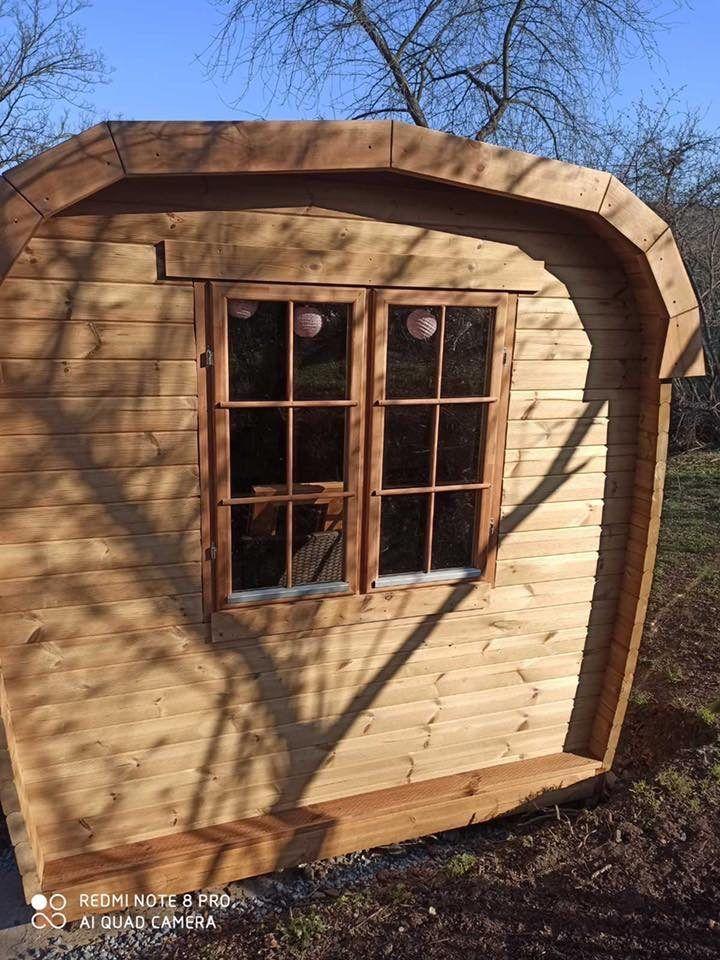 Sauna-Bus 2,3 m x 3,0 m – Fichte