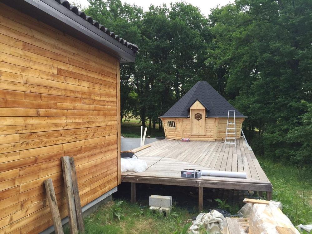 Exclusive Grill-Sauna Cabin 16,5 m²