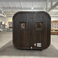 quadratisch Sauna aus KieferHolz 3.0 x 2.3 m