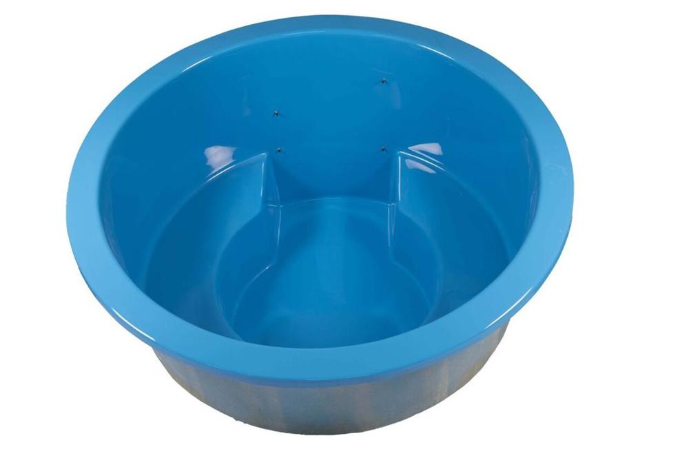 Deluxe Hot Tub mit rundem Außenofen